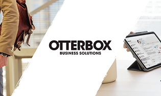 Otterbox-banner med teksten Business Solutions