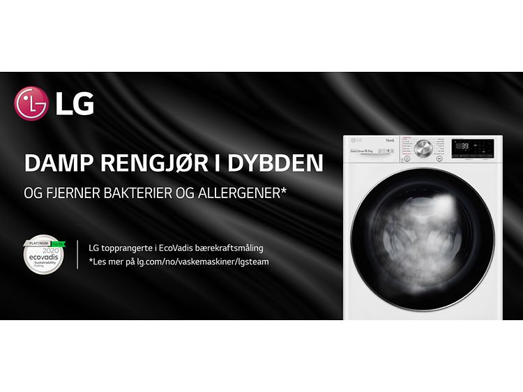 LG banner med tekst