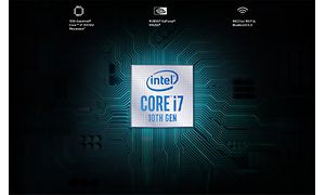 10th Gen Intel Core i7-prosessor