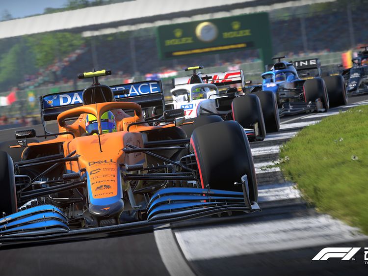 Lando Norris i britisk GP