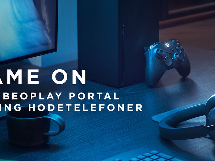 BO Beoplay Portal banner med norsk tekst