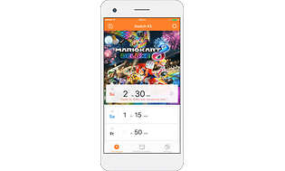 Foreldrekontroll – Smarttelefon med Marikart deluxe tidsbegrensning