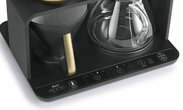 touch panel på en Melitta EPOS kaffetrakter