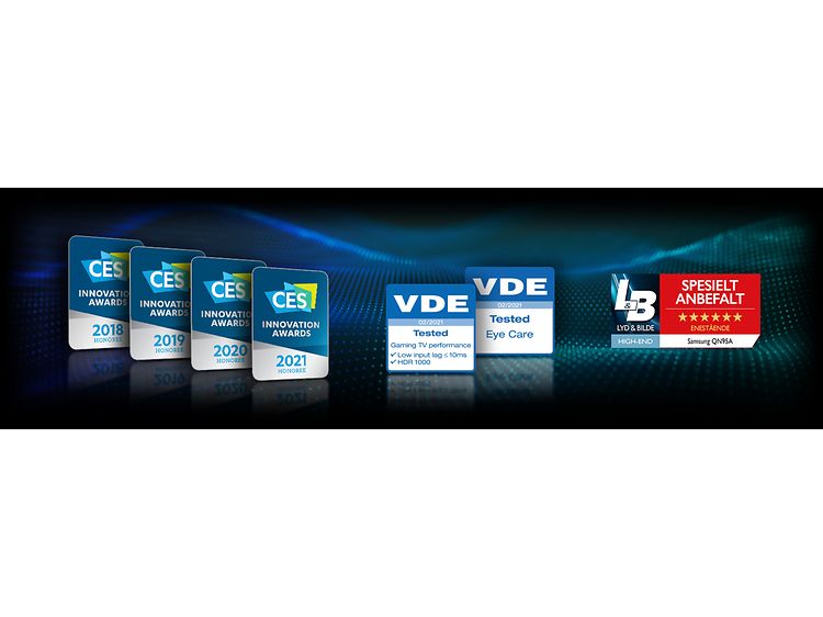 TV-Samsung Neo QLED-gaming-prislogoer
