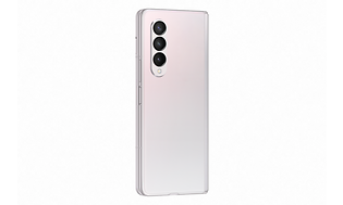 Samsung Galaxy Z Fold3 Phantom Silver back product image