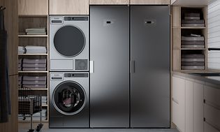 Asko Professional washer, dryer and drying cabinets in company location
