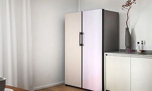 Fryser og kjøleskap i to ulike farger 