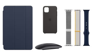 Apple accessories - covers, mouse and watch straps