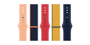 Klokkereimer i ulike farger til Apple Watch