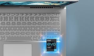Laptop with Intel Evo