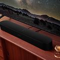 svart Sonos Beam Gen 2 lydplanke under TV