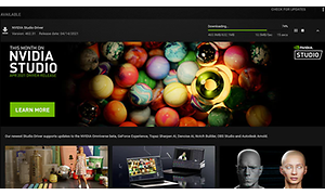 Nvidia Studio drivere