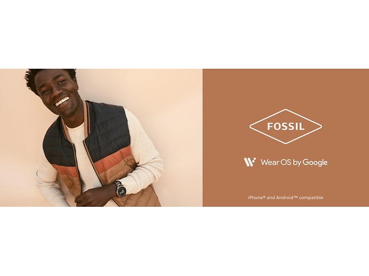 Fossil smartklokke med WearOS by Google