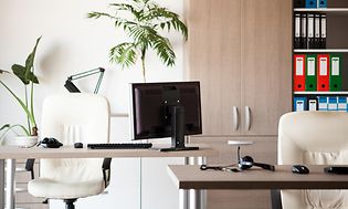 Kontorstoler på kontor