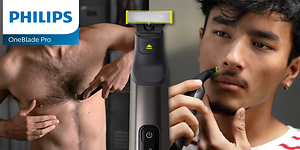 Philips OneBlade Pro top banner
