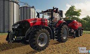 Farming Simulator 22 rød traktor