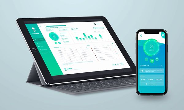 myWallbox-app på nettbrett og mobil