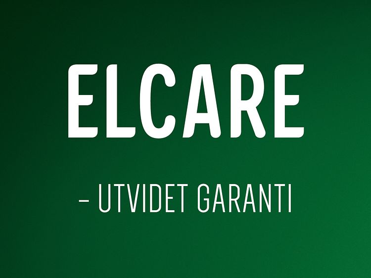ELCARE - Utvidet garanti