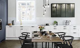 Epoq Shaker Classic White kjøkken