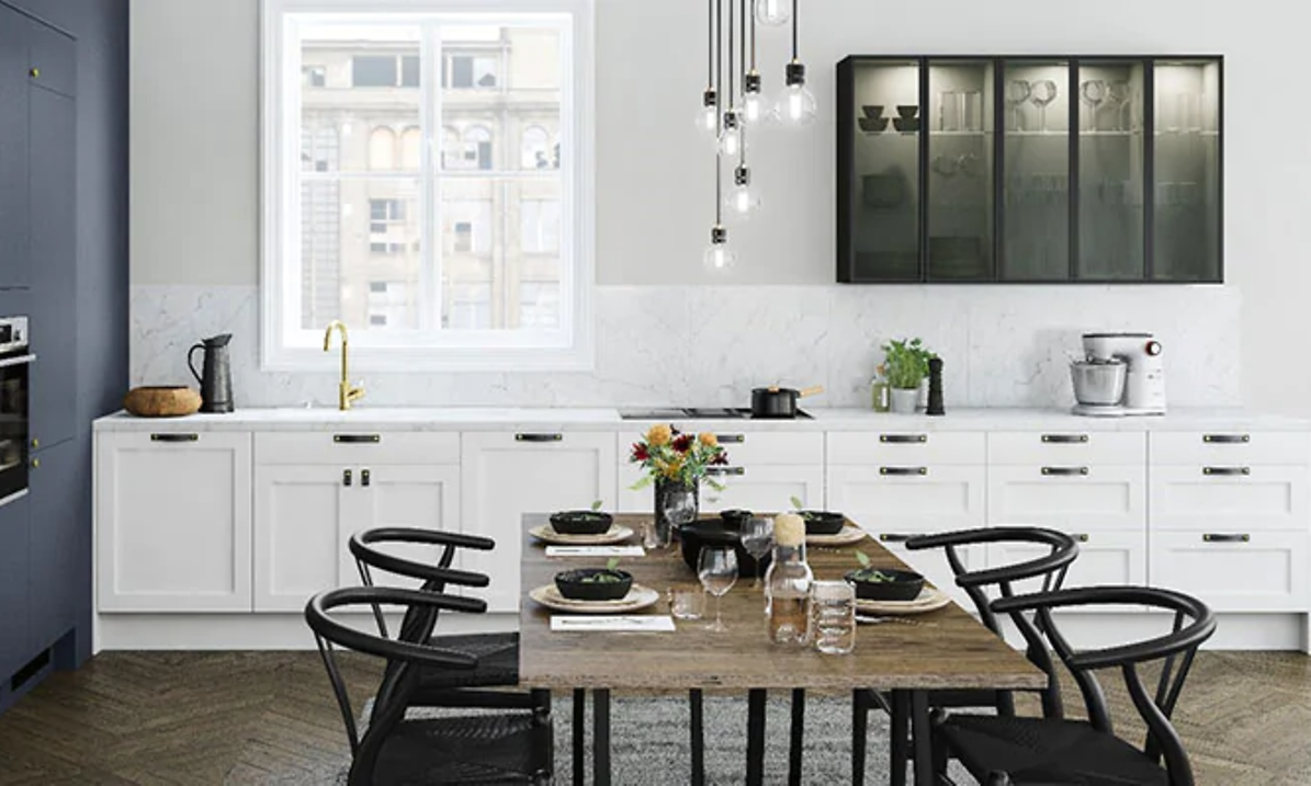 Epoq Shaker Classic White kjøkken