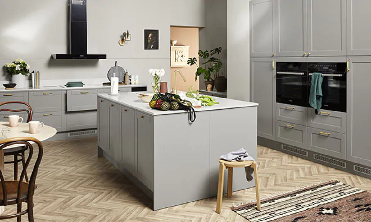 Epoq Shaker Steel Grey kjøkken
