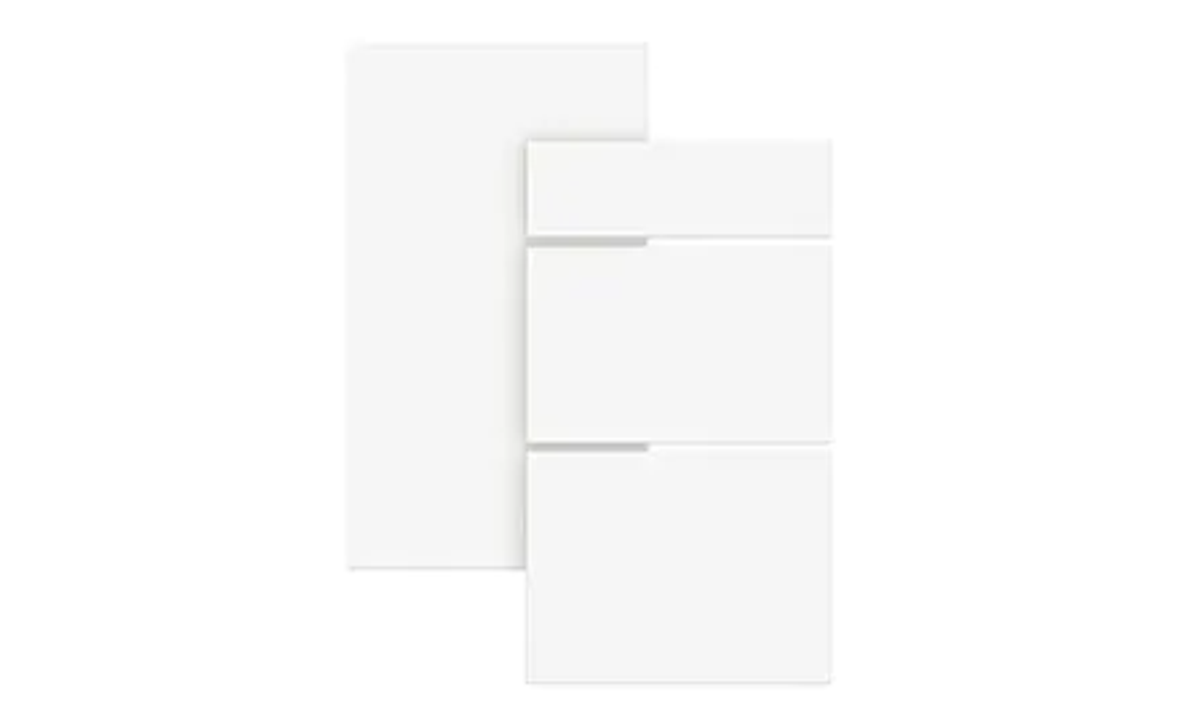 Epoq viva white kjøkkenfront