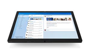 Lenovo ThinkPad X1 Fold helt åpen
