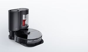Auto-tømmestasjon og en Roborock S7