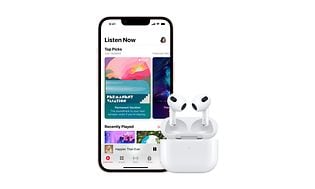 AirPods og iPhone