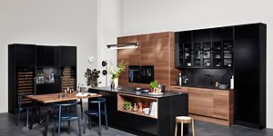 Epoq Edge Black Ash parallellkjøkken