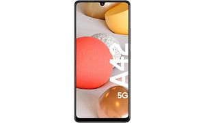 Samsung Galaxy A42 5G sett fra forsiden