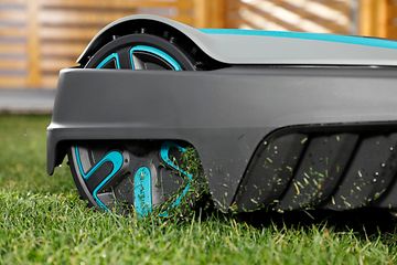 Robotgressklipper på gressplen