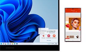 Galaxy Book2 og Galaxy S22 Ultra