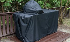 grilltrekk beskytter en grill mot regn