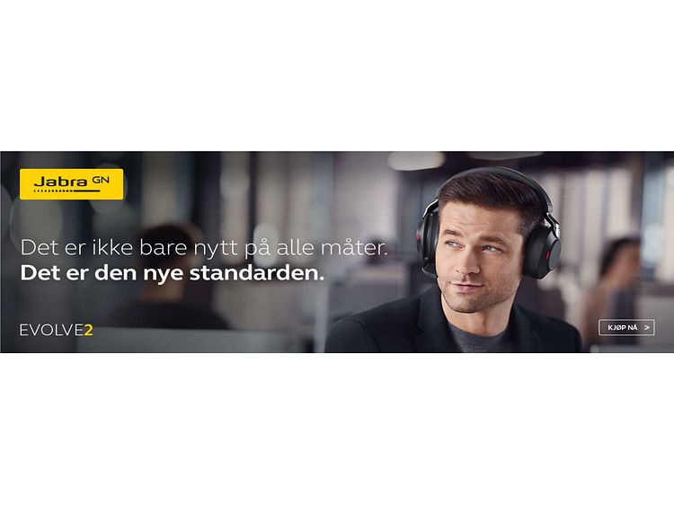 Evolve Top Banner på norsk
