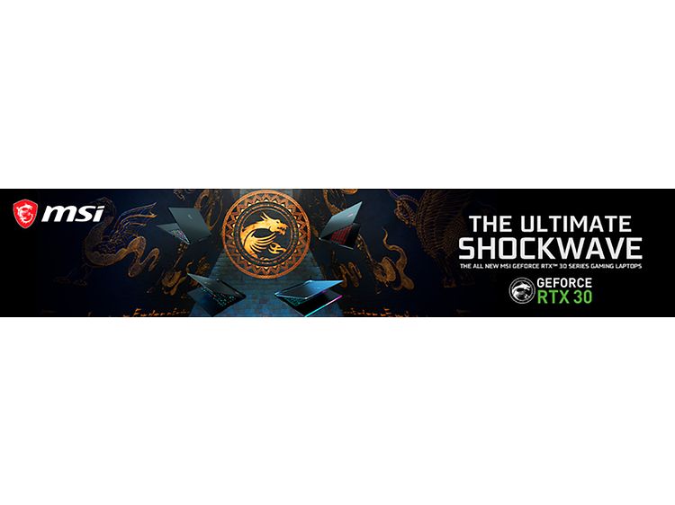 MSI Notebooks banner