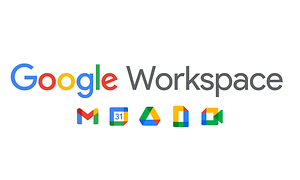 Google Workspace toppbanner med logo