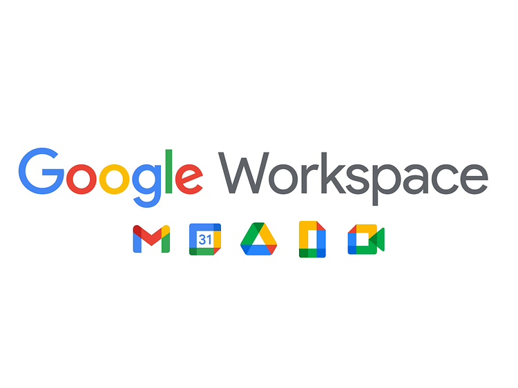 Google Workspace toppbanner med logo