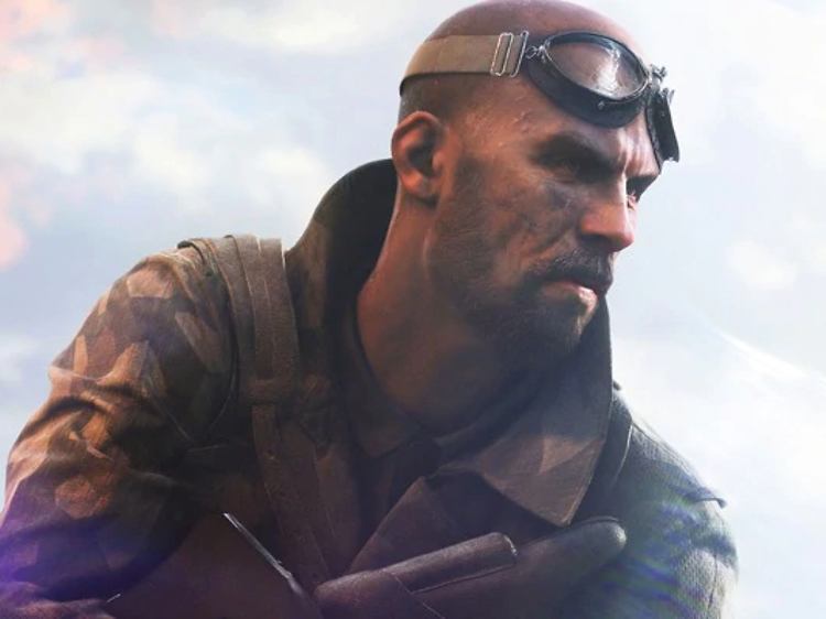 Skjermdump fra Battlefield - soldat som ser til siden