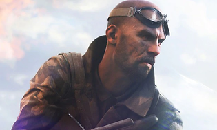 Skjermdump fra Battlefield - soldat som ser til siden