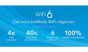 Info about WiFi 6 in Swedish