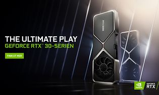 RTX 30-serien-banner med norsk tekst