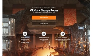 VRmark viser orange rooms