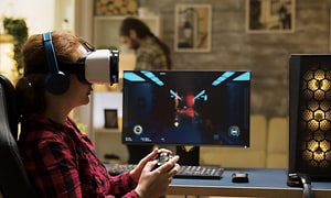 VR gaming på PC