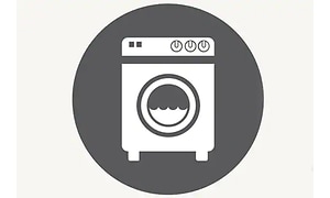 Vaskemaskin rengjøring symbol - steg 3
