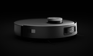 nærbilde av kameraet på Ecovacs Deebot X1 Plus