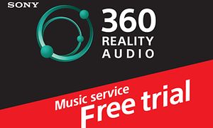 Sony 360 reality audio-tilbud