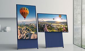 To Samsung The Sero TV-er