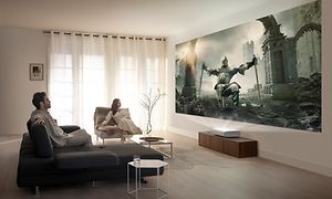 Samsung The Premiere viser film i stue
