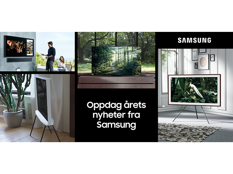 Samsung-TV-er 2021 med årets nyheter